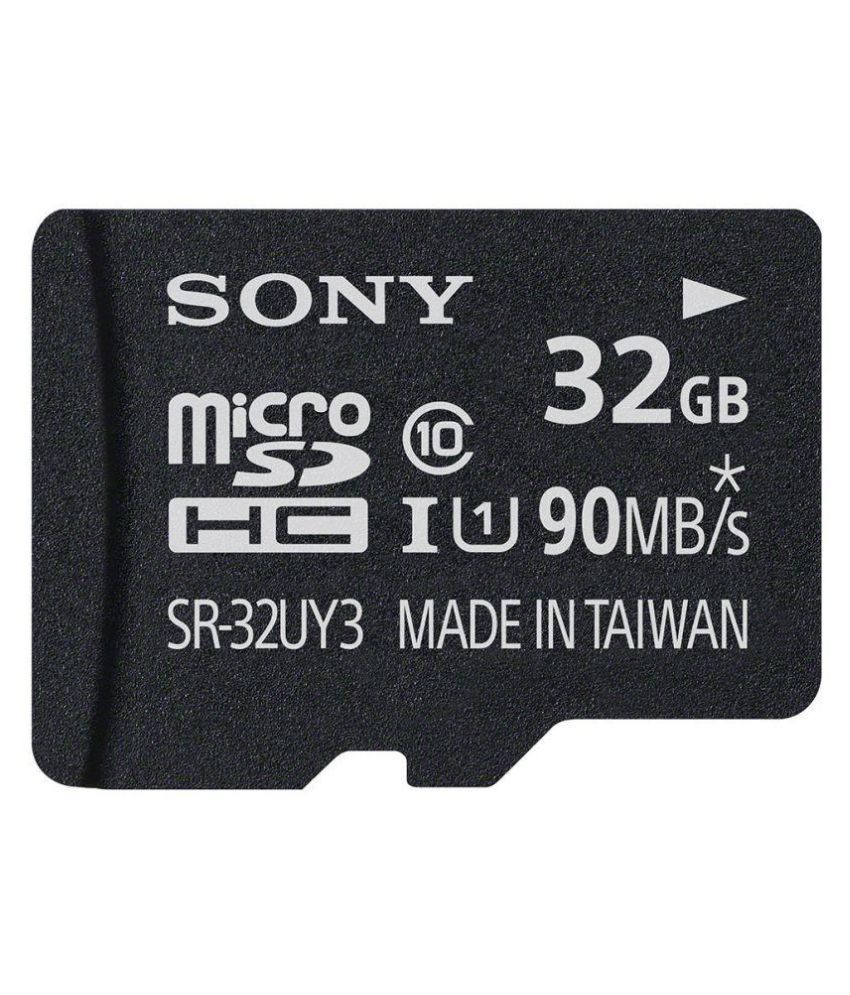     			Sony 32 GB Class 10 Memory Card