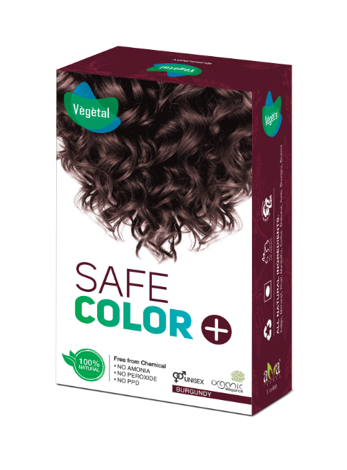 Vegetal Temporary Hair Color Burgundy 1 gm