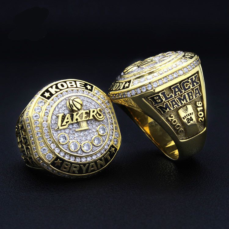 NBA Losangeles Lakers Kobe Bryant Championship Ring Jewelry Accessories