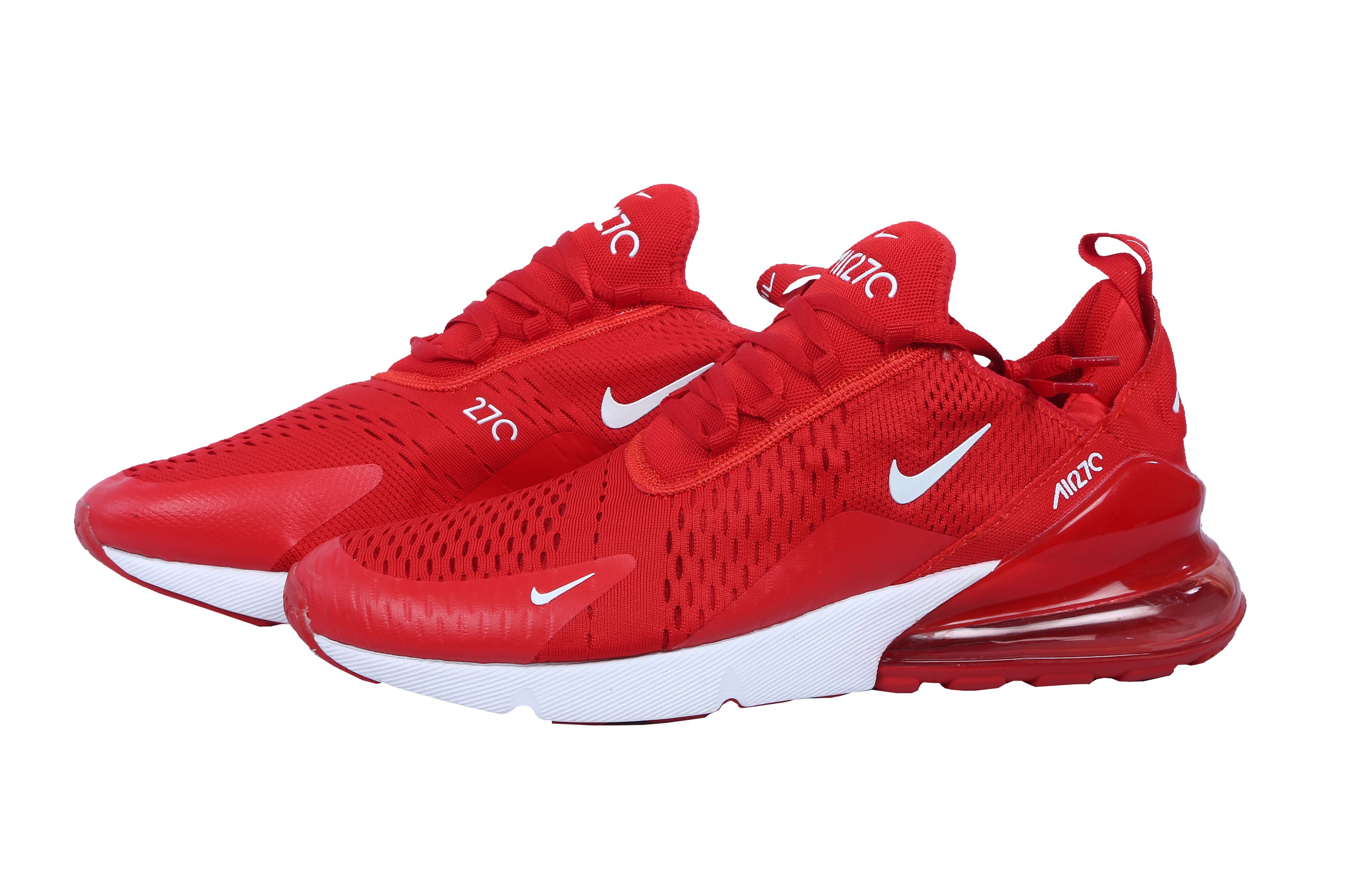 nike air max red running shoes