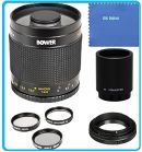 Bower 500mm f/8 Telephoto Mirror Lens + 2x Teleconverter = 1000mm for Pentax K-m K-x, K-01, K-3, K-5, K-5 II, K-5 IIs, K-7, K10D,