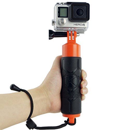 Camkix Premium Floating Hand Grip For Gopro Hero 4 Session Black Silver Hero Lcd 3 3 2 1 Floating Hand Grip Hollow In Price In India Buy Camkix Premium Floating Hand