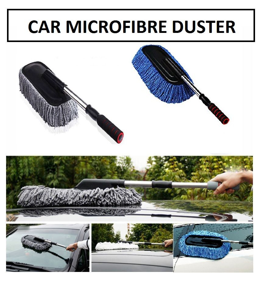 Buy ScratchFree Car Cleaning Microfibre Telescopic Duster for Car