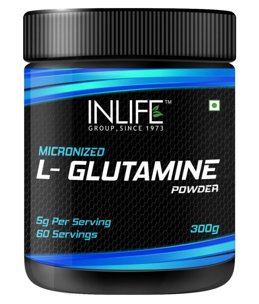 Inlife Micronized L Glutamine Powder Supplement 300 gm Buy Inlife