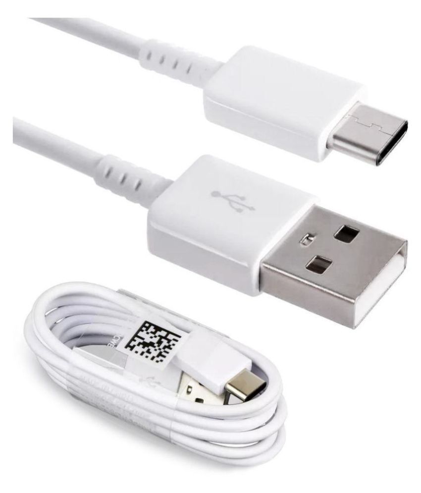 Samsung Type C Cable White - 1 Meter Fast Charging & USB Data Transfer .