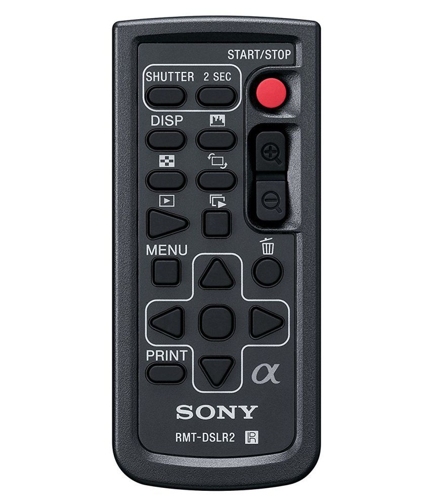 Sony Rmtdslr2 Wireless Remote For Alpha Nex Black Price In India Buy Sony Rmtdslr2 Wireless Remote For Alpha Nex Black Online At Snapdeal