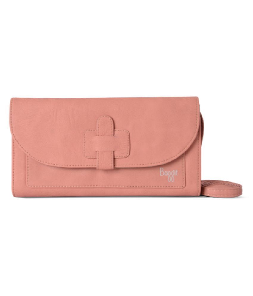 baggit pink sling bag