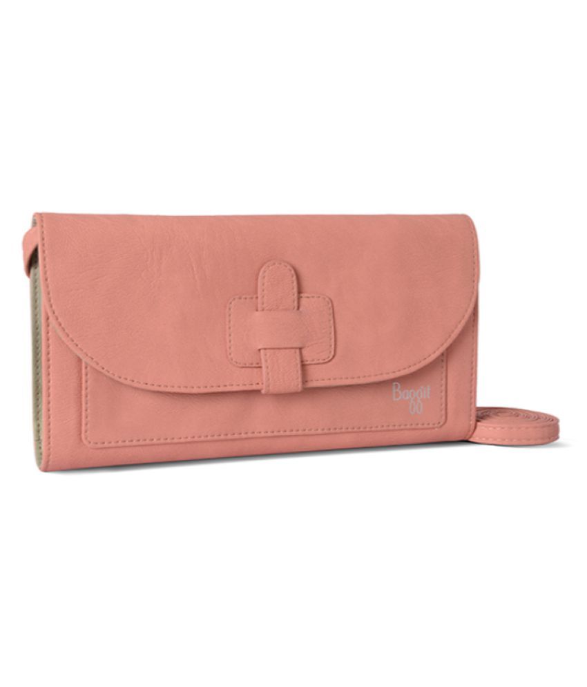 baggit pink sling bag