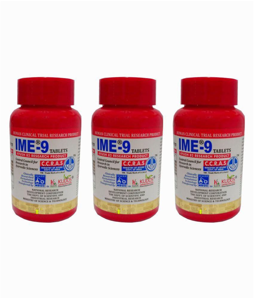 Kudos IME9 Tablets 180 TABS (Pack of 3) Buy Kudos IME9 Tablets 180