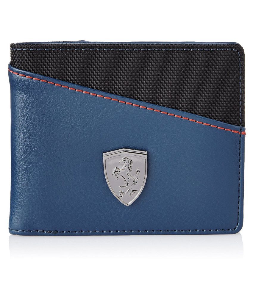 Puma F1 Leather Black Casual Regular Wallet: Buy Online at Low Price in ...