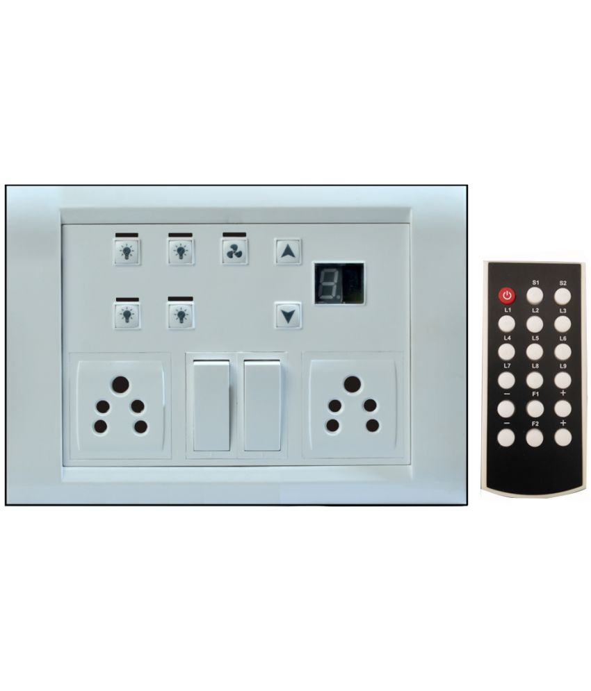 Ight 230 Digital Push On Remote Controlled Semi Ight 230 Digital Push On Remote Controlled Semi Modular Switch Panel 4 Lights