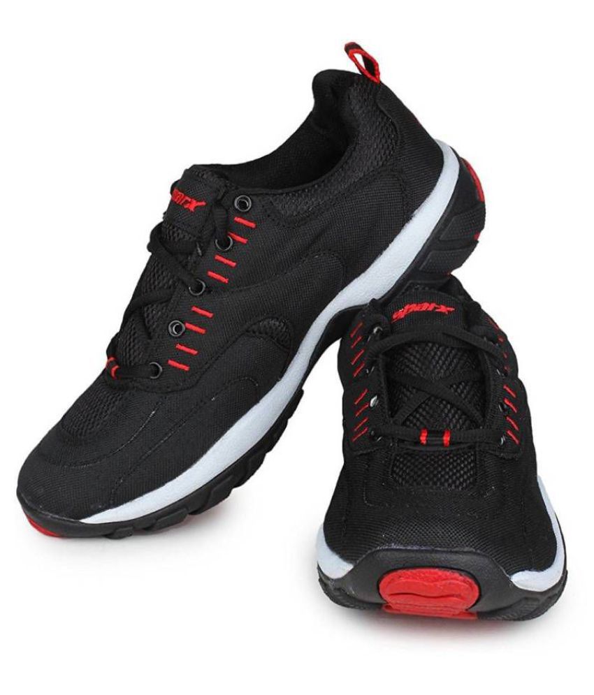 Sparx SM 113 Black Running Shoes - Buy 