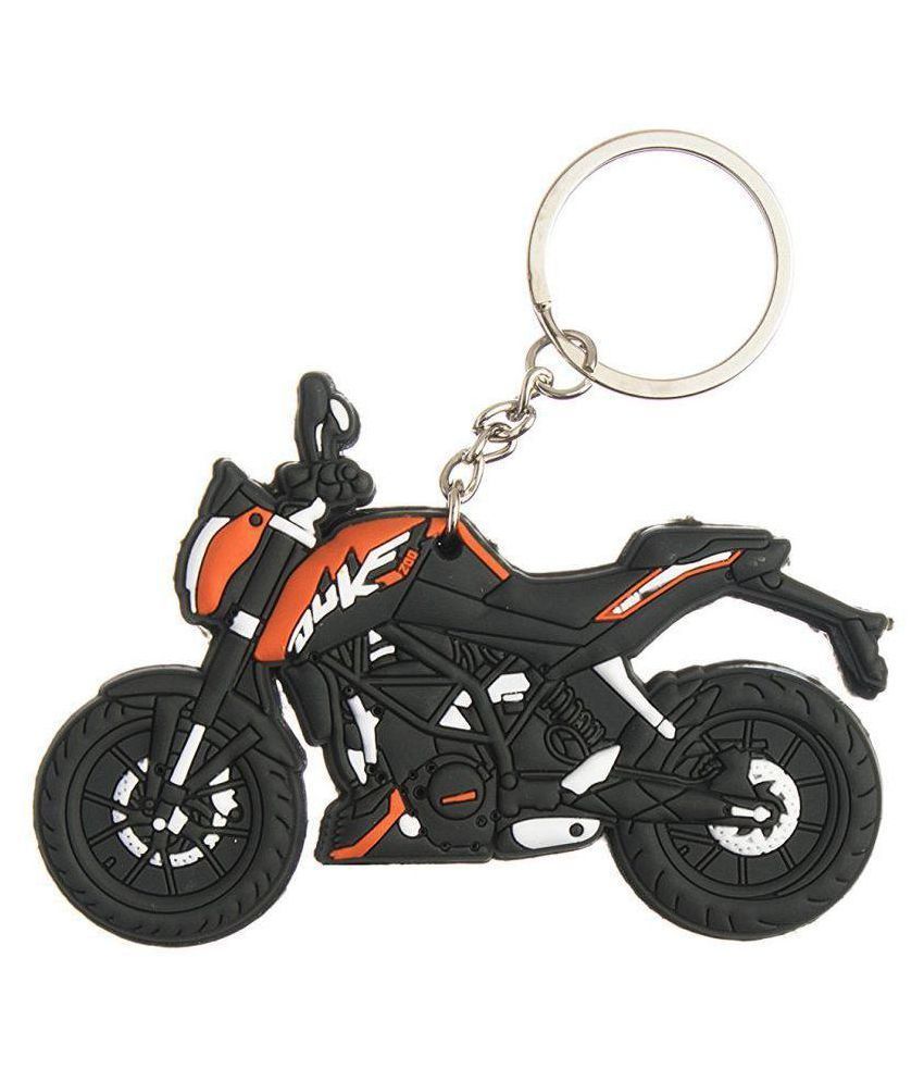 Techpro Rubber Keychain with Duke and KTM Design Combo pack Buy Online