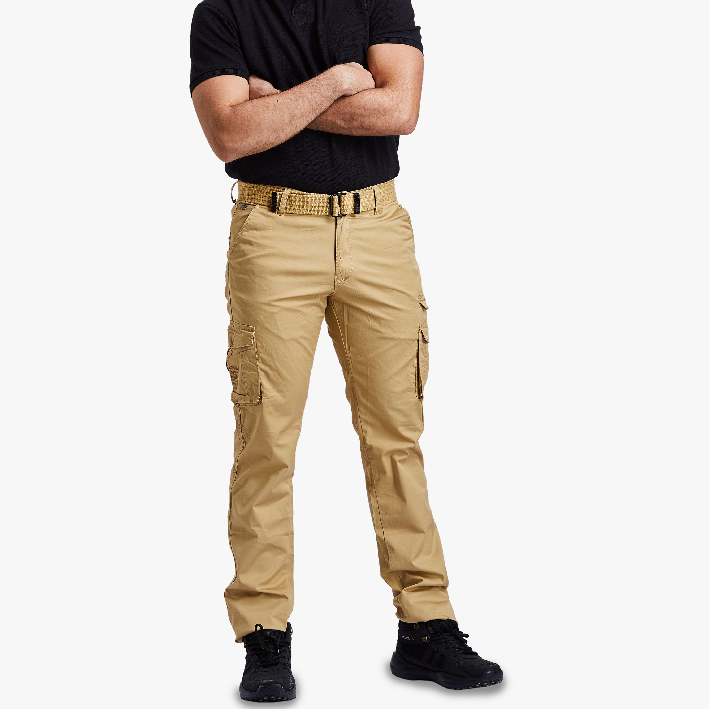 khaki cargos