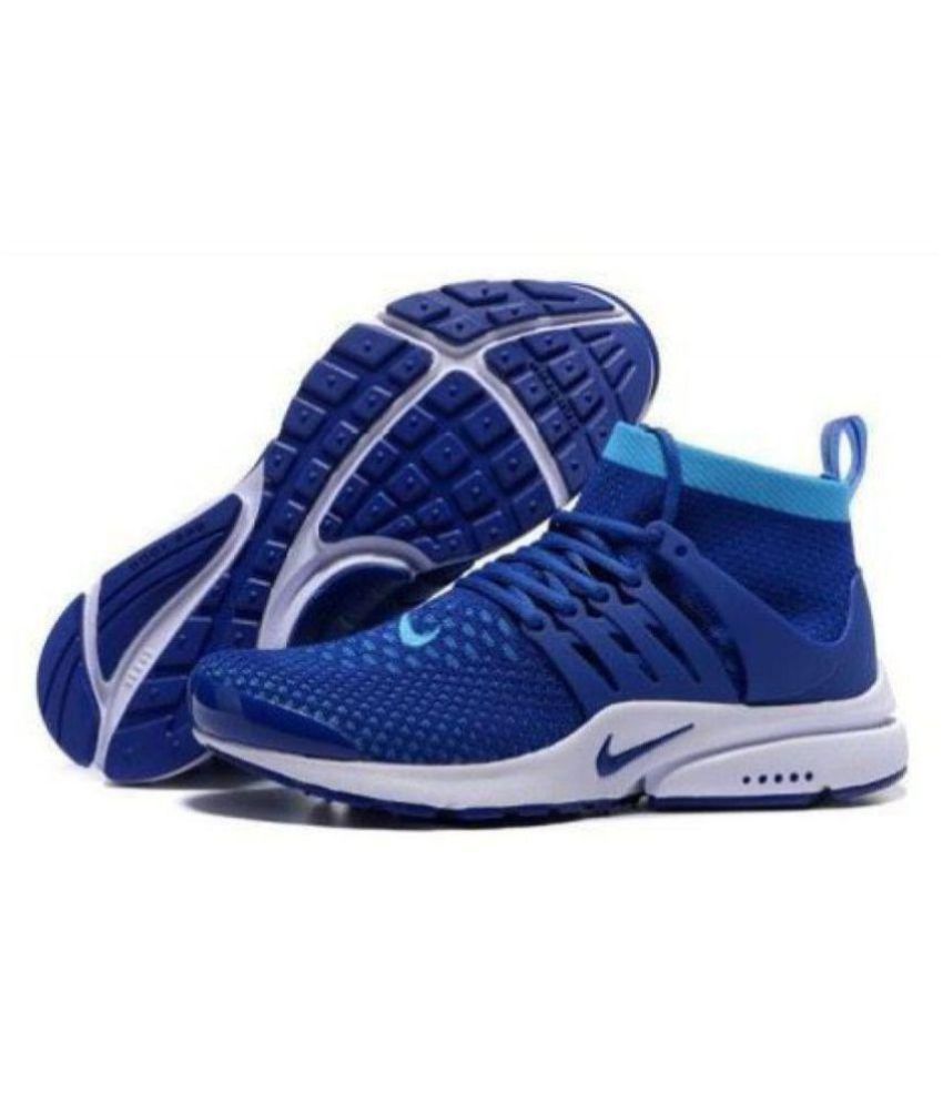 Nike Air Presto Flyknit Blue Running Shoes - Buy Nike Air