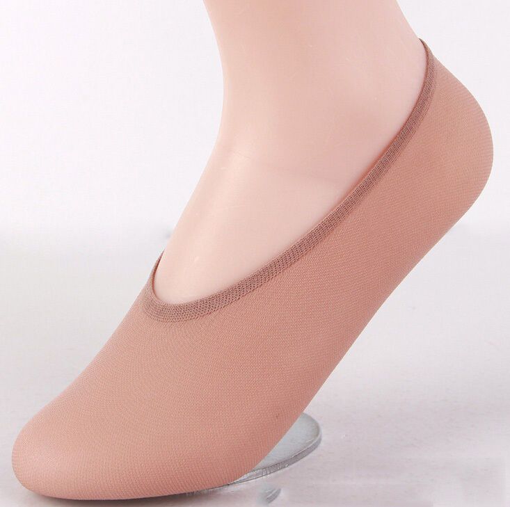 JHosiery Dames véritable anti-dérapant mode protège-pieds Chaussures Liner invisible 
