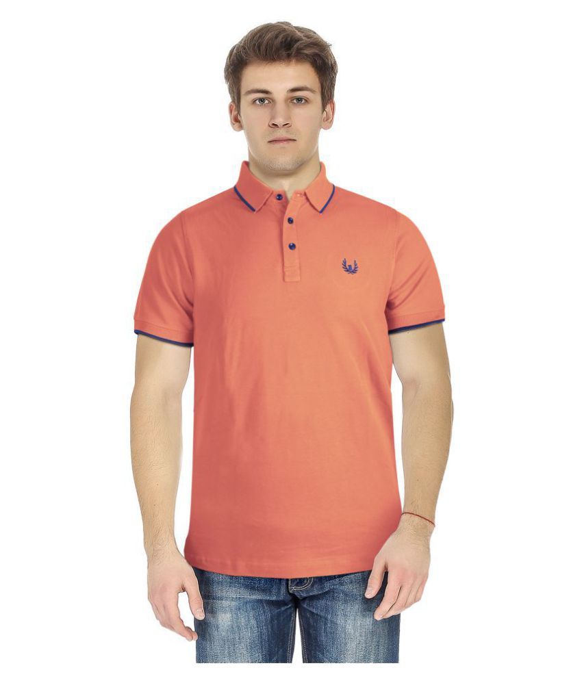 green and orange polo