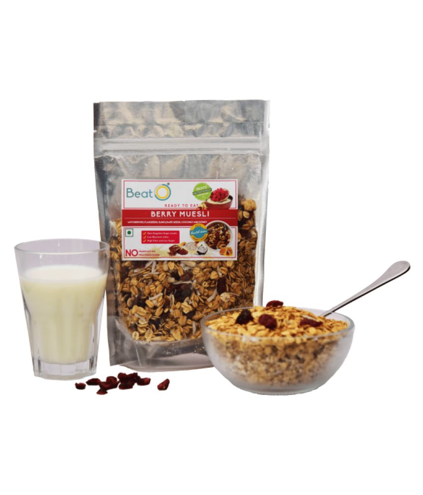 Beato Berry, Cinnamix & Nutty Oats Muesli 200 gm Pack of 3 Buy Beato