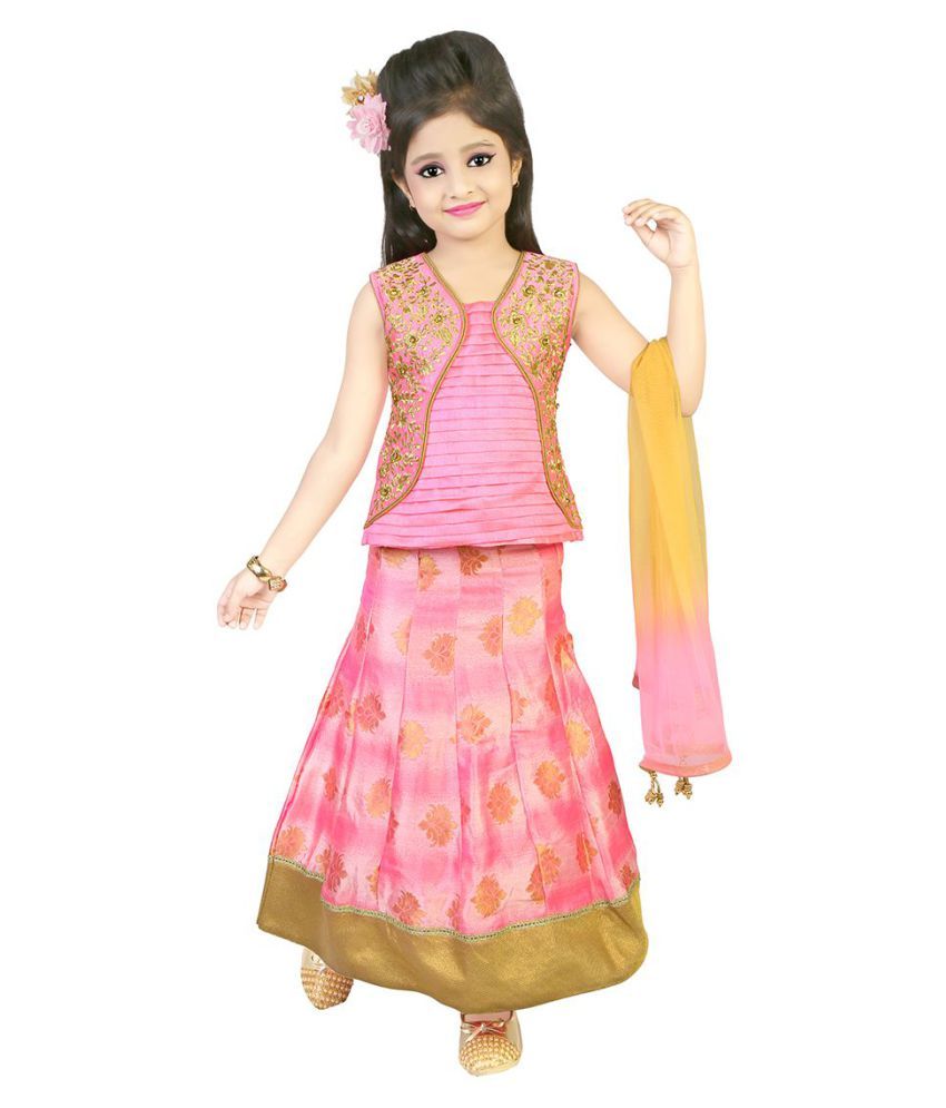 Justkids Lahenga and Choli Radha Dress set for girls Buy