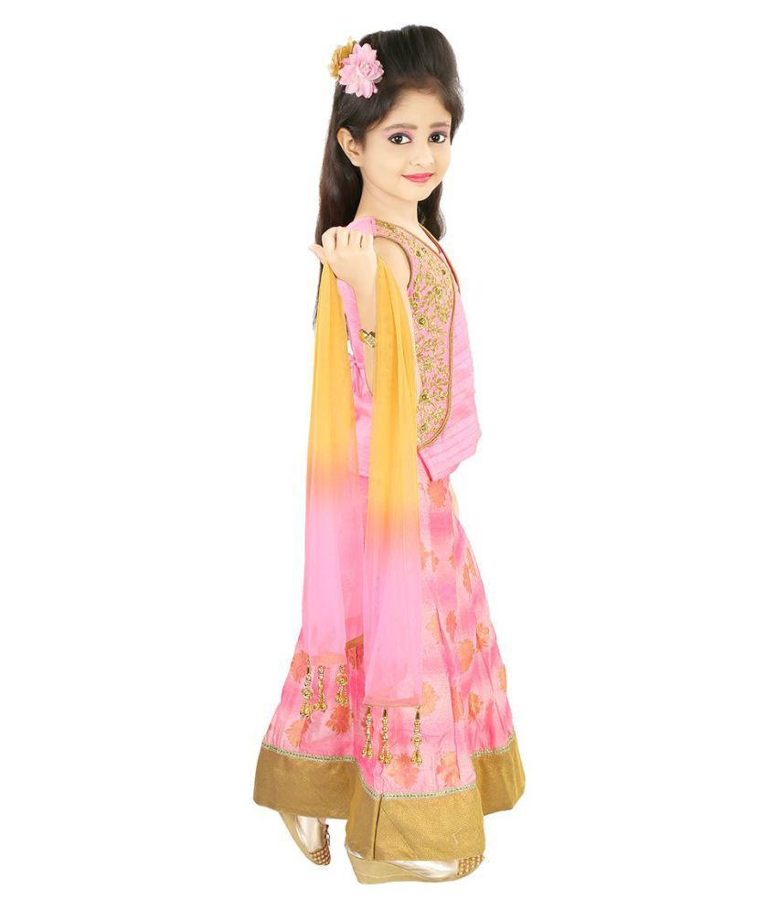 Justkids Lahenga and Choli Radha Dress set for girls Buy