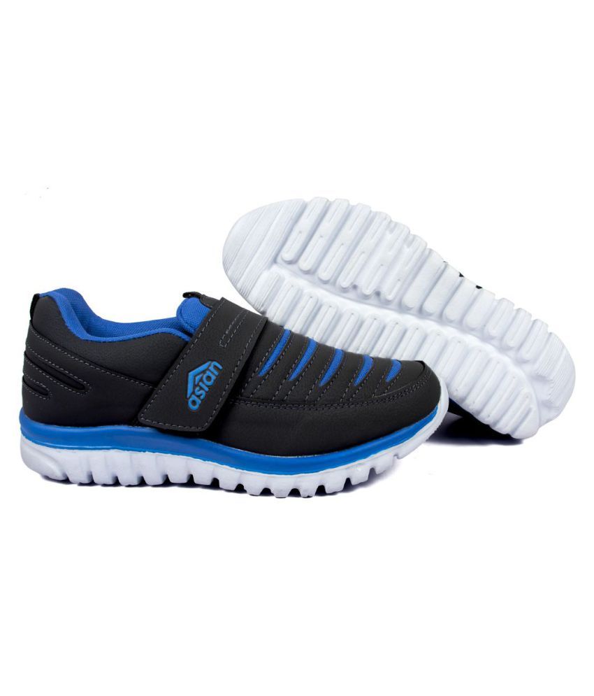 ASIAN SUPERFIT Black Running Shoes Buy ASIAN SUPERFIT