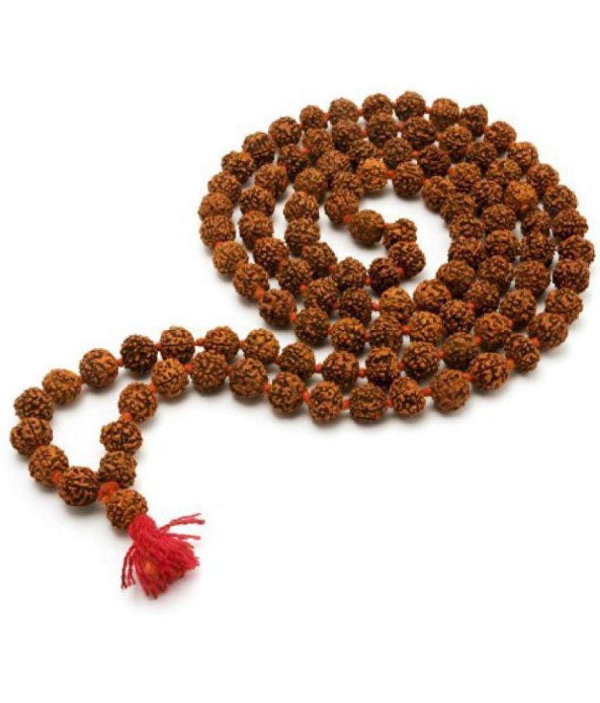     			Haridwar Astro  5 Mukhi Nepal Rudraksha Mala with 108 beads