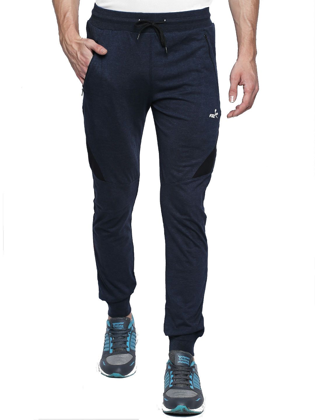 cotton blend joggers for men