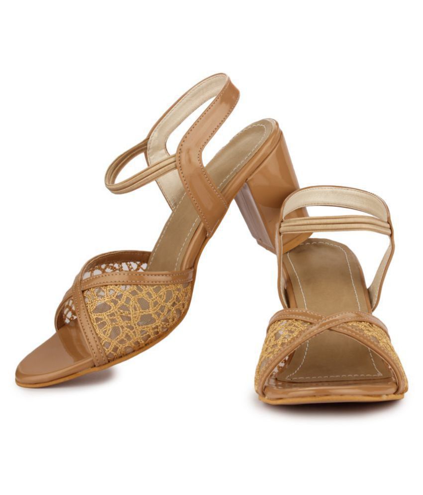 beige block heel shoes ladies