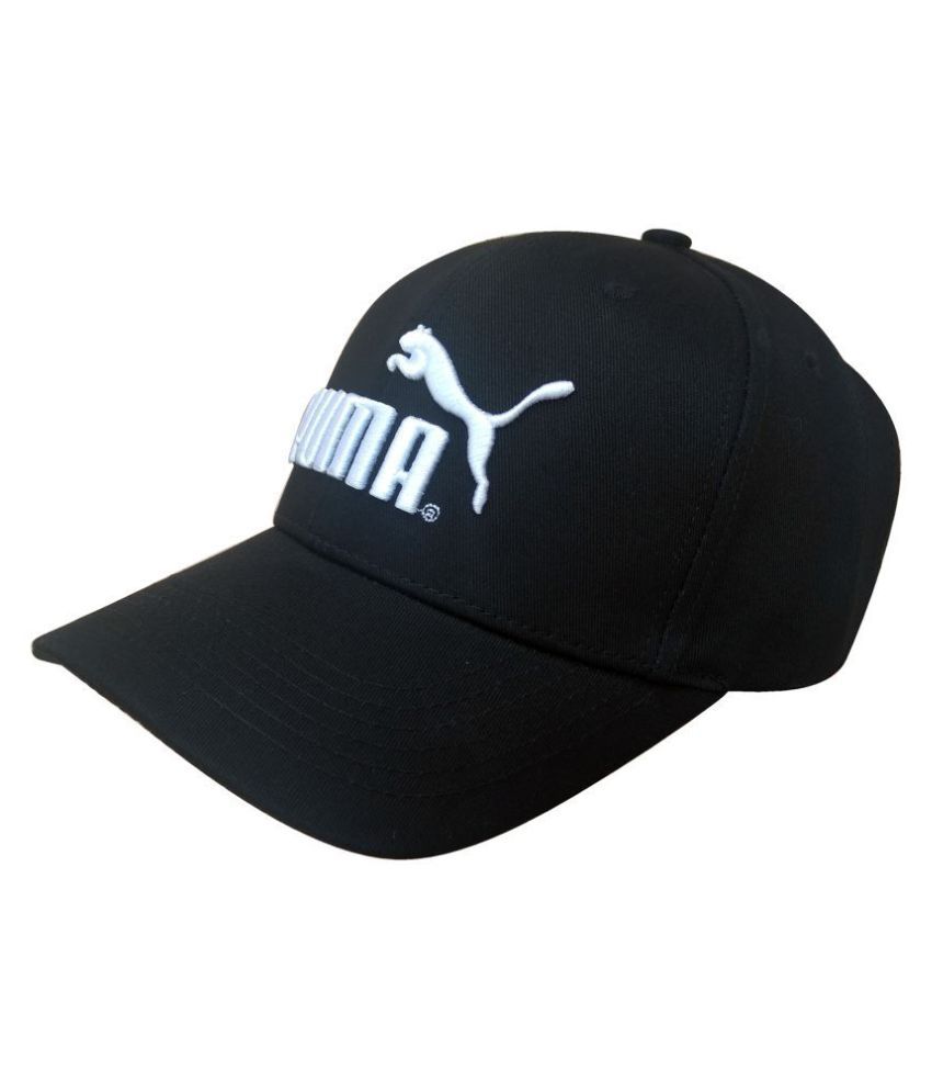 Puma Pro Black Polyester Caps - Buy Online @ Rs. | Snapdeal