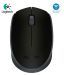 Logitech M170 Wireless Optical Mouse USB, Black
