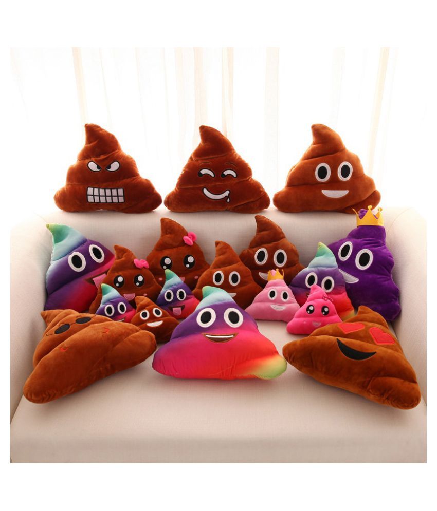 Creative Cute Emoji Poop Shits Plush Toy Pillow Cushion Home