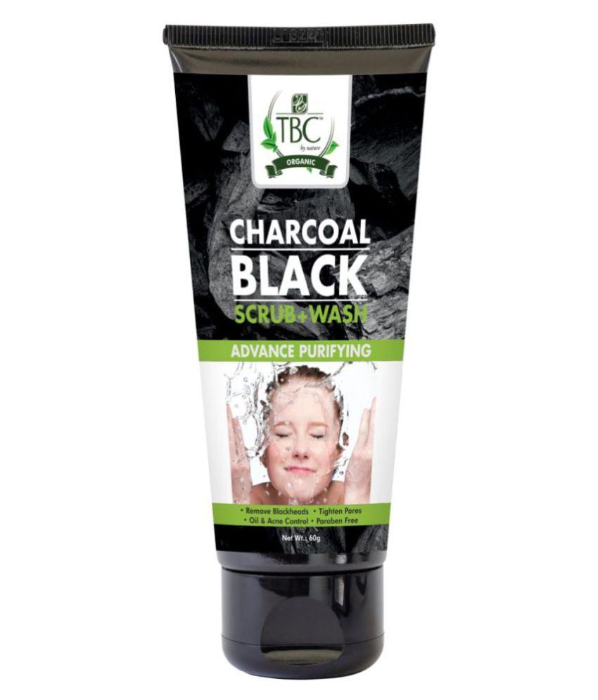 tbc charcoal face wash