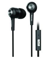 PHILIPS SHE1505BK/94 Rich Bass Wired Headset  (Black, In the Ear)