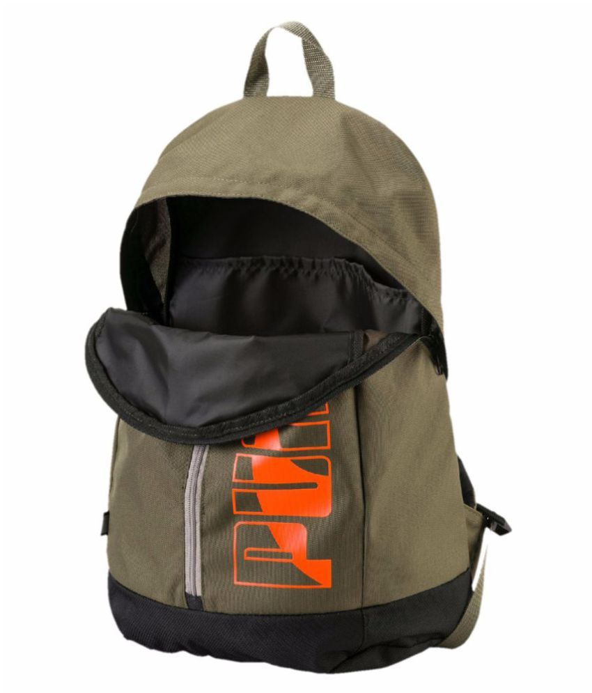 puma green bag