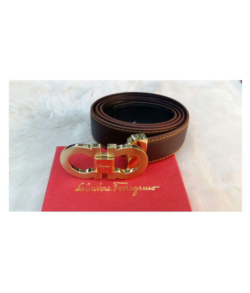 Hermes Brown Leather Formal Belts: Buy Online at Low Price in India - Snapdeal