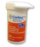 Bayer Contour Ts Blood Glucose Test Strips - 25 Strips (Pack of 1)