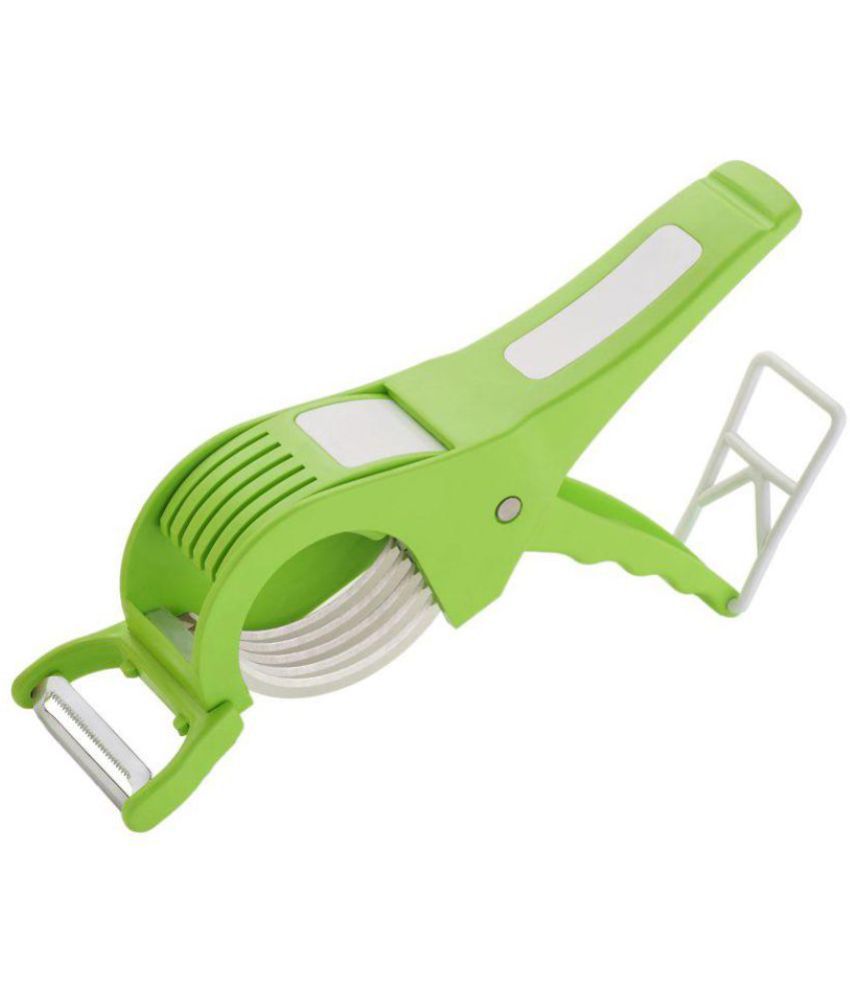     			Capital Kitchenware Multipurpose 2 In 1Vegetable & Fruit Cutter With Handle Lock System