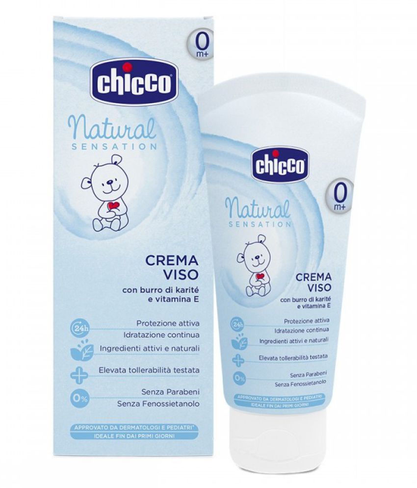 chicco natural sensation face cream
