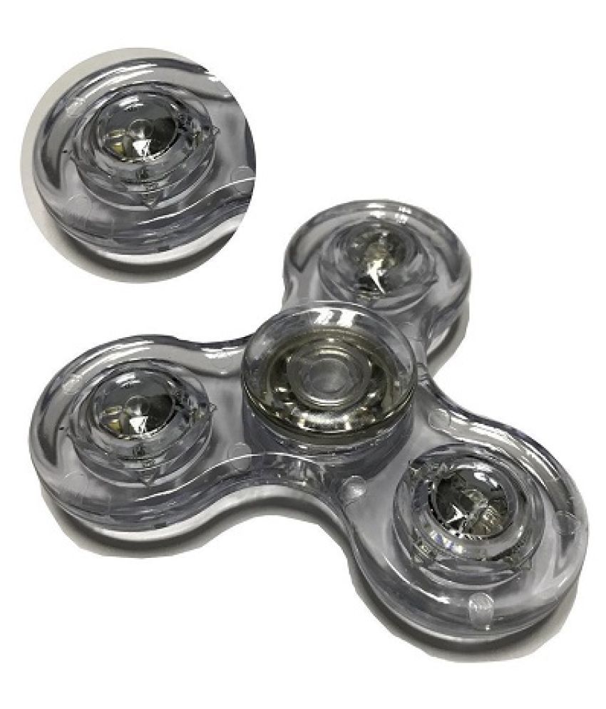 clear fidget spinner