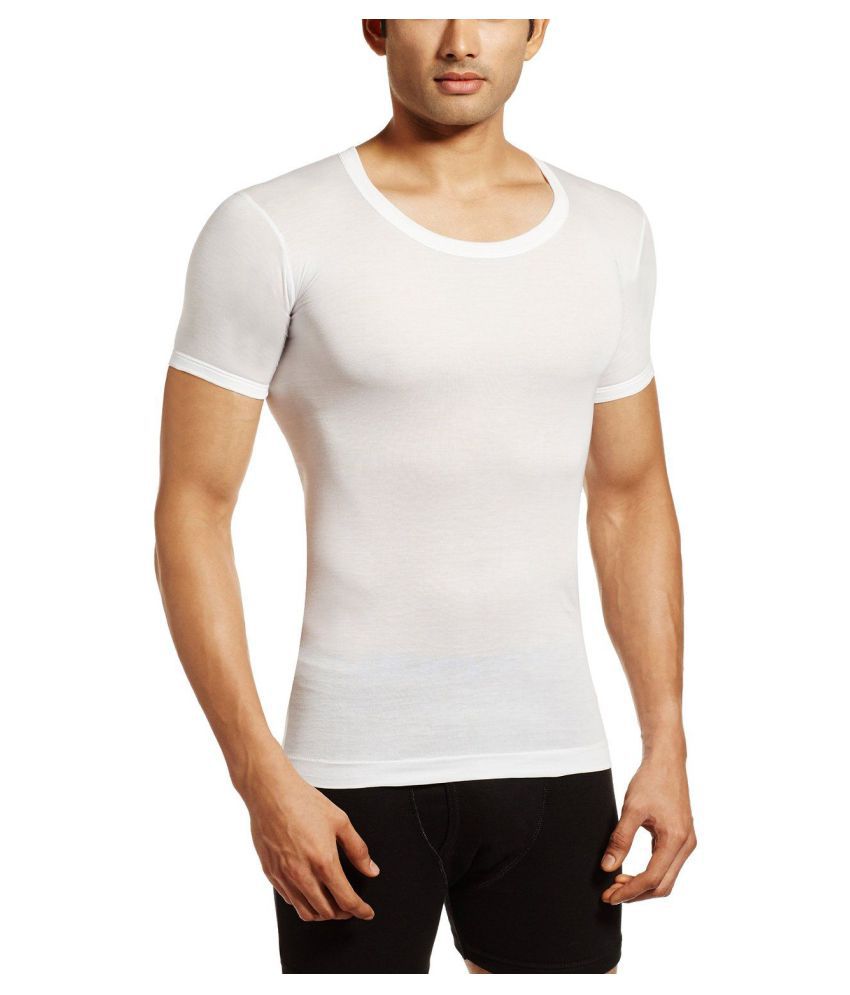 Amul Macho White Full Sleeve Vests Pack of 5 - Buy Amul Macho White ...