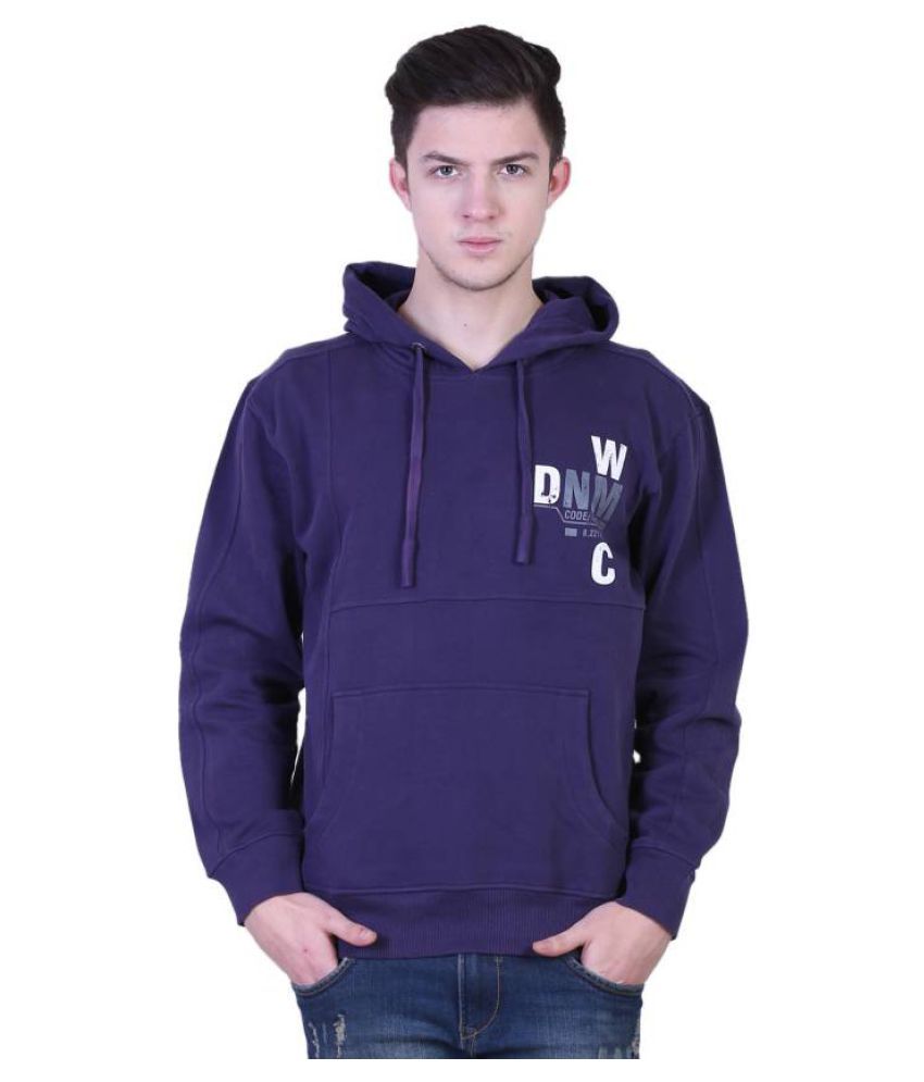 mens purple hooded sweatshirt