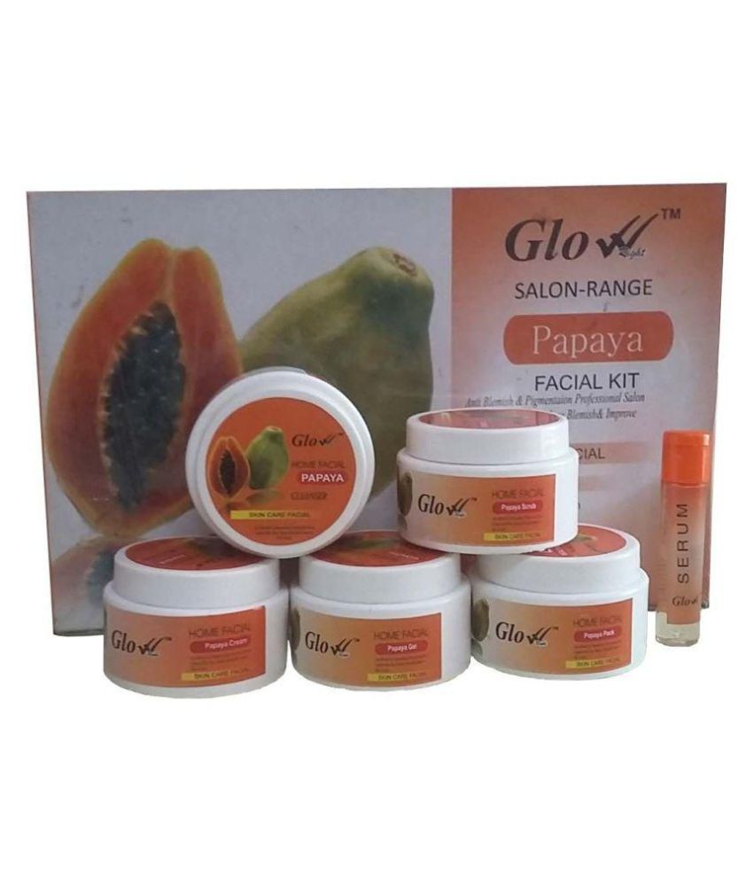 Glow Right PAPAYA Anti Blemish Facial Kit 310 gm Buy Glow Right PAPAYA