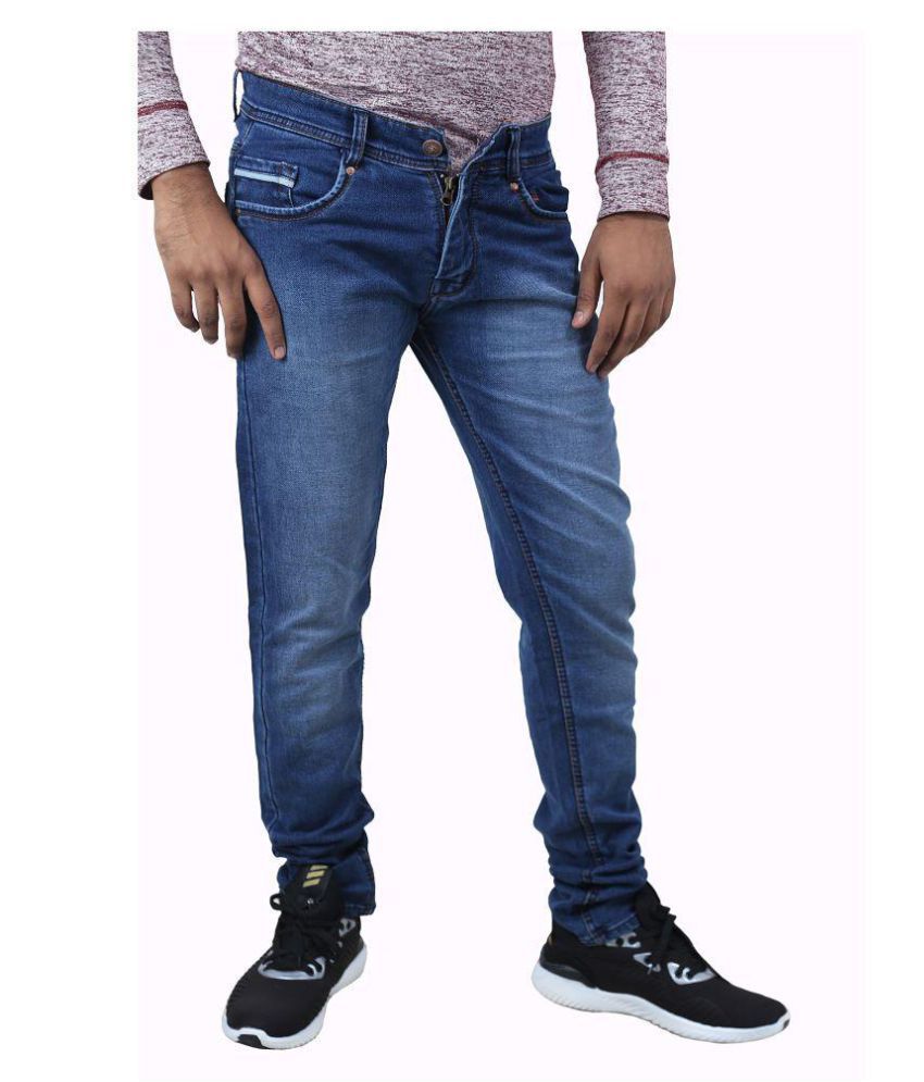 Inspire Next Blue Slim Jeans - Buy Inspire Next Blue Slim Jeans Online ...