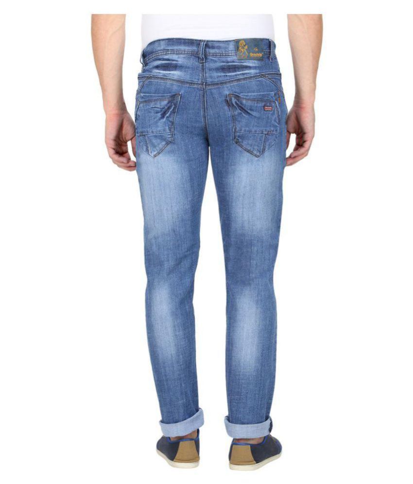 light blue slim fit jeans