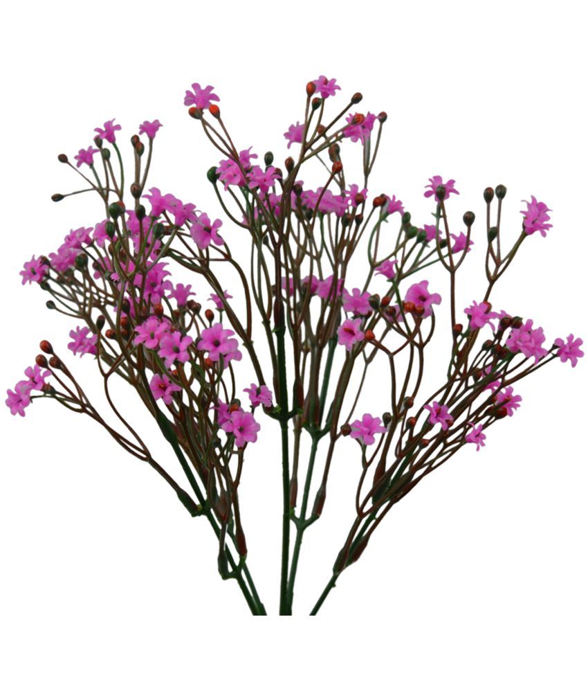 The Fancy Mart Jasmine Artificial Flowers Bunch Multicolour Pack of 2 Buy The Fancy Mart