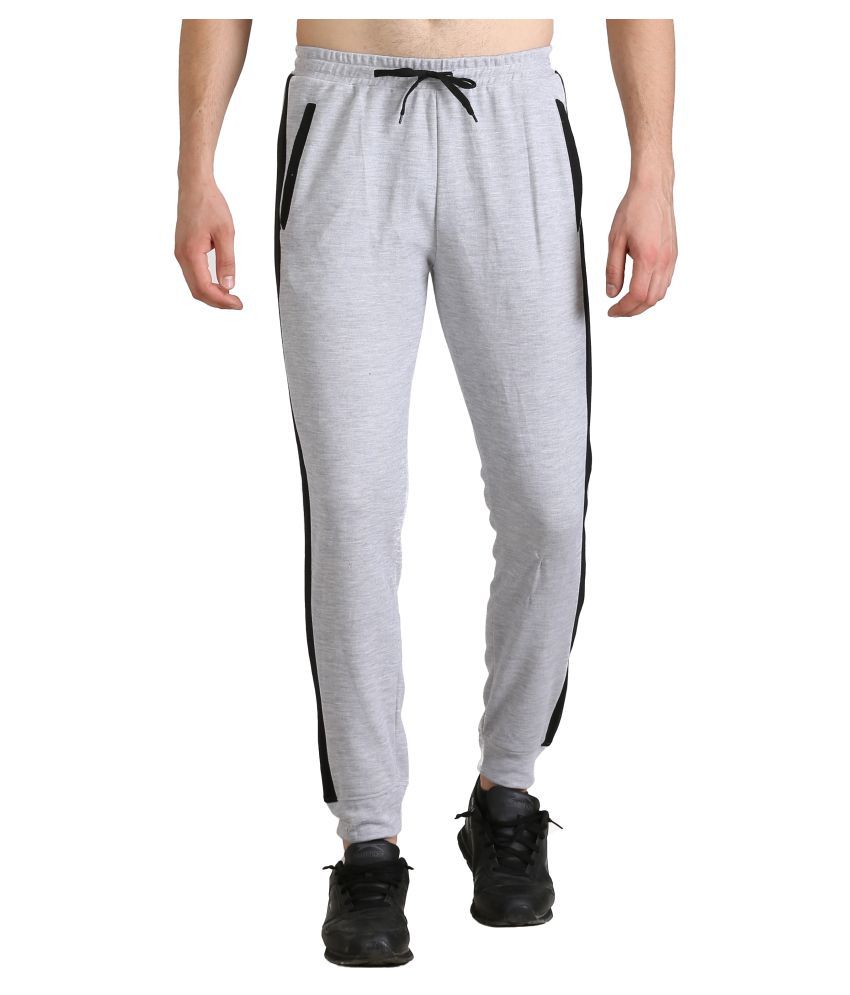 grey cuffed joggers womens