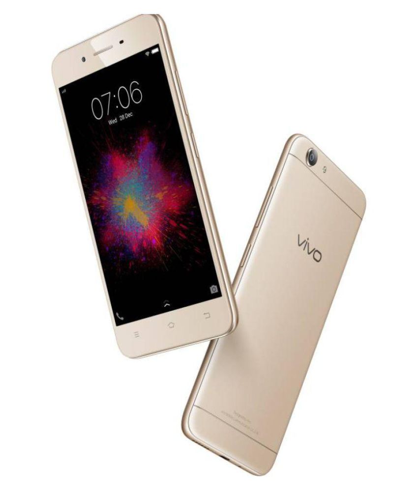 Vivo 1606 16gb 2 Gb Crown Gold Mobile Phones Online At Low Prices Snapdeal India