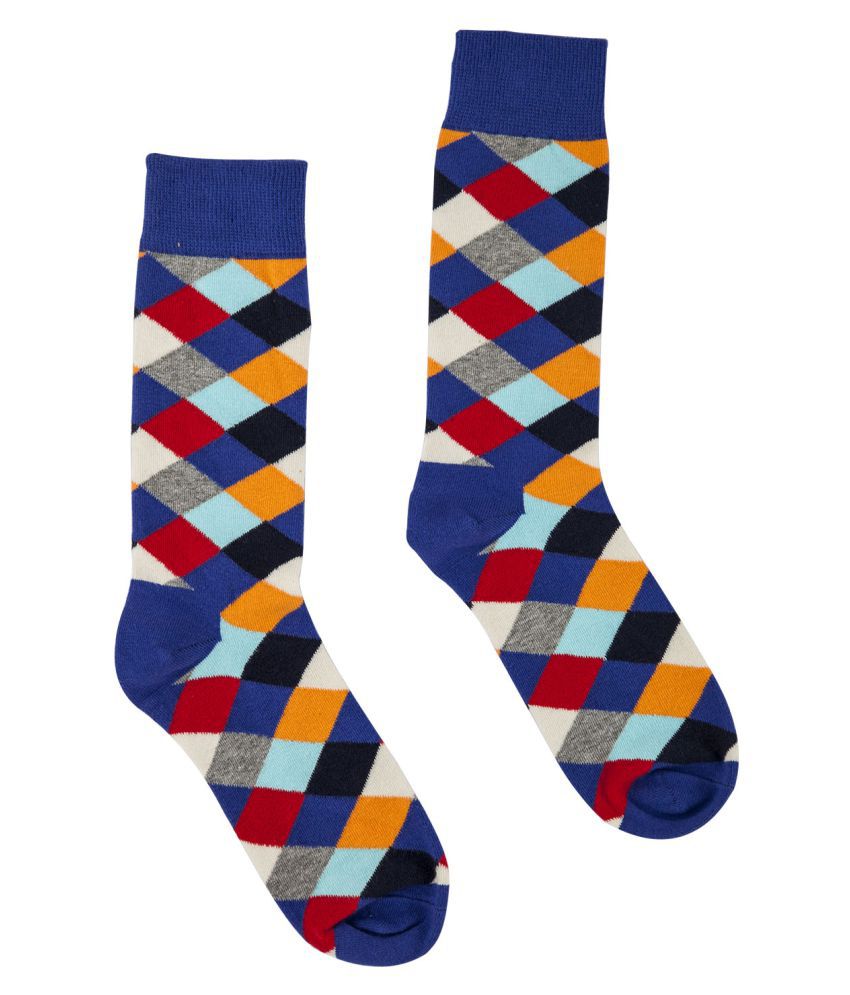 DAPPER HOMME Multi Formal Full Length Socks: Buy Online at Low Price in ...