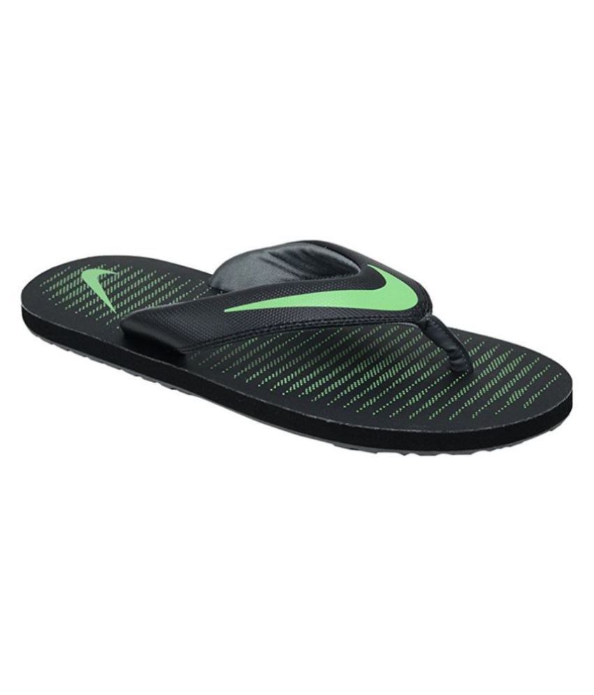 nike 1 black thong flip flop