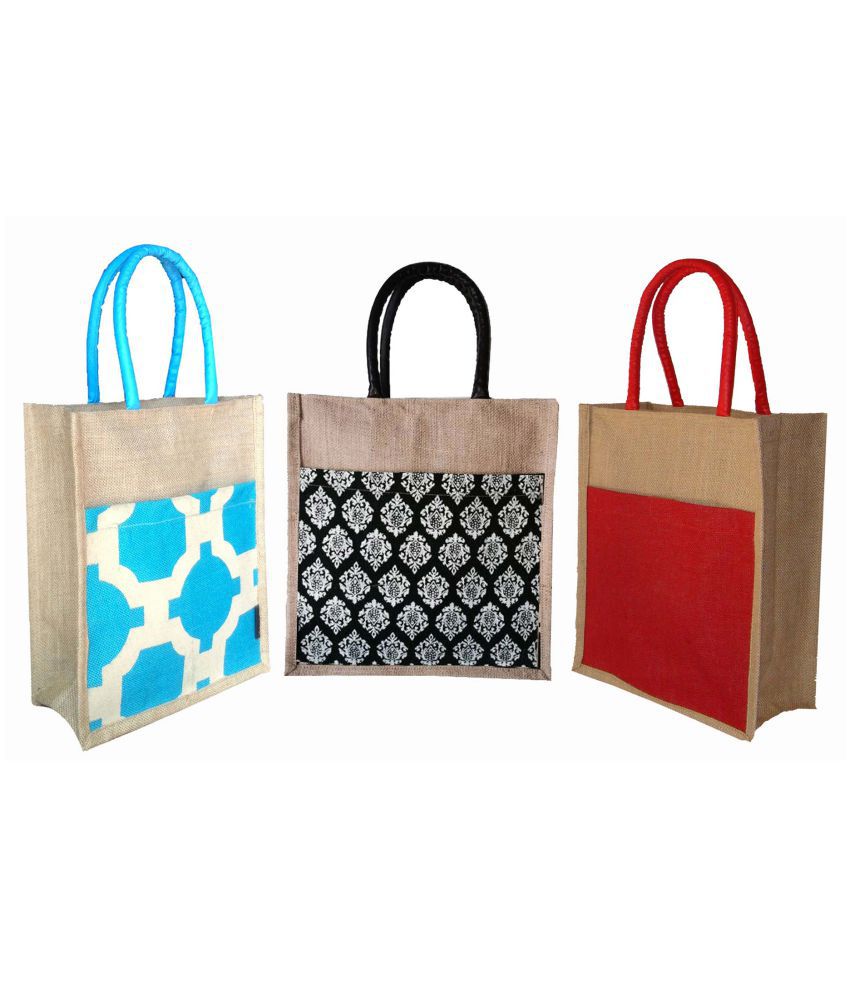 Foonty Jute Lunch Bag - Buy Foonty Jute Lunch Bag Online at Low Price - Snapdeal